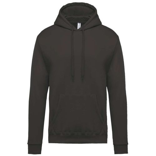 Férfi kapucnis pulóver, Kariban KA476, Dark Grey-L