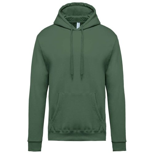 Férfi kapucnis pulóver, Kariban KA476, Earthy Green-2XL