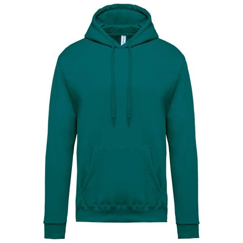 Férfi kapucnis pulóver, Kariban KA476, Emerald Green-2XL