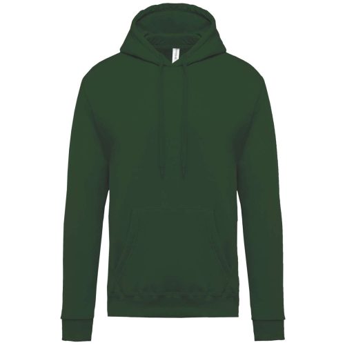 Férfi kapucnis pulóver, Kariban KA476, Forest Green-2XL