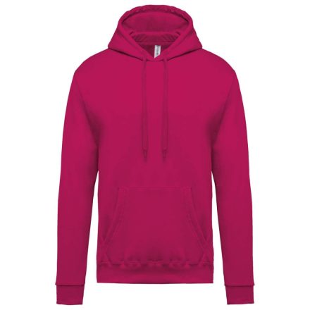 Férfi kapucnis pulóver, Kariban KA476, Fuchsia-XS