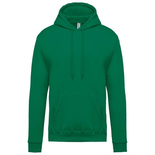 Férfi kapucnis pulóver, Kariban KA476, Kelly Green-3XL