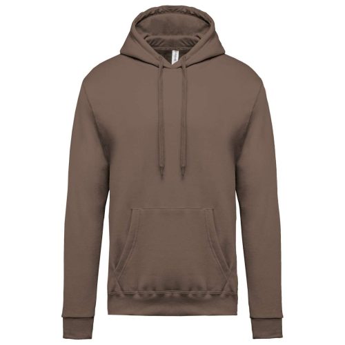 Férfi kapucnis pulóver, Kariban KA476, Moka Brown-2XL