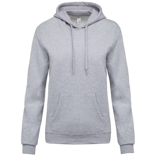 Férfi kapucnis pulóver, Kariban KA476, Oxford Grey-2XL