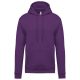 Férfi kapucnis pulóver, Kariban KA476, Purple-2XL