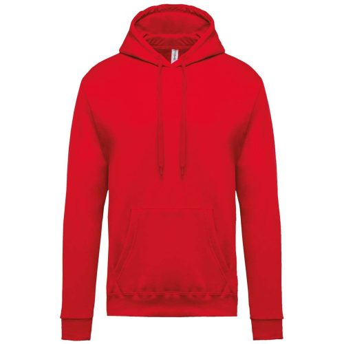 Férfi kapucnis pulóver, Kariban KA476, Red-2XL