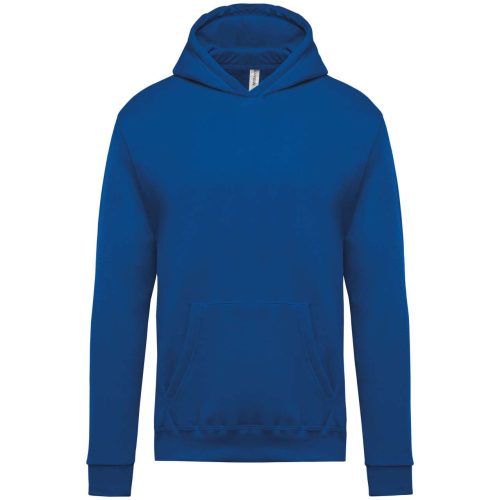 Gyermek kapucnis pulóver, Kariban KA477, Light Royal Blue-4/6