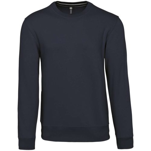 Férfi vastag környakas pulóver, Kariban KA488, Navy-XL