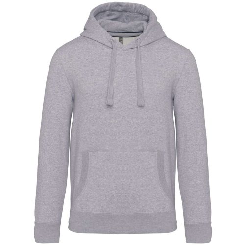 Férfi vastag kapucnis pulóver, Kariban KA489, Oxford Grey-2XL