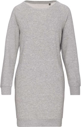 Női organikus dressz, Kariban KA493, Light Grey Heather-S