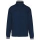 Uniszex  férfi dzseki, hálós béléssel, Kariban KA609, Navy/White/Storm Grey-3XL