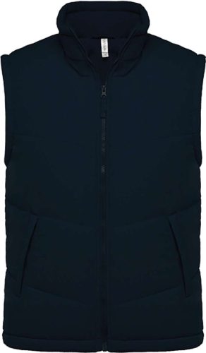 Uniszex  unisex mellény polár béléssel, Kariban KA6118, Navy-S