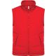 Uniszex  unisex mellény polár béléssel, Kariban KA6118, Red-2XL