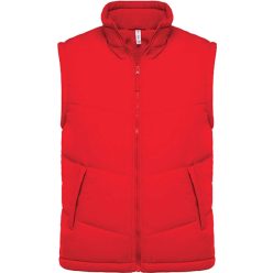   Uniszex  unisex mellény polár béléssel, Kariban KA6118, Red-XS