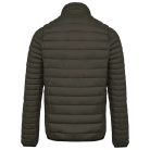 Férfi bélelt meleg és ultrakönnyű kabát , Kariban KA6120, Dark Khaki-3XL