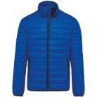 Férfi bélelt meleg és ultrakönnyű kabát , Kariban KA6120, Light Royal Blue-2XL