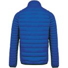 Férfi bélelt meleg és ultrakönnyű kabát , Kariban KA6120, Light Royal Blue-2XL