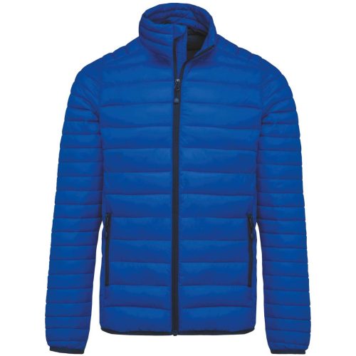 Férfi bélelt meleg és ultrakönnyű kabát , Kariban KA6120, Light Royal Blue-M