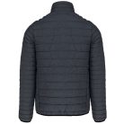 Férfi bélelt meleg és ultrakönnyű kabát , Kariban KA6120, Marl Dark Grey-S