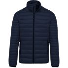 Férfi bélelt meleg és ultrakönnyű kabát , Kariban KA6120, Navy-2XL