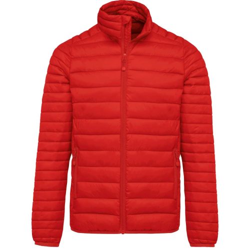 Férfi bélelt meleg és ultrakönnyű kabát , Kariban KA6120, Red-3XL