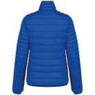 Női bélelt meleg és ultrakönnyű kabát , Kariban KA6121, Light Royal Blue-2XL