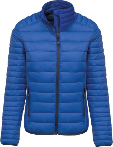 Női bélelt meleg és ultrakönnyű kabát , Kariban KA6121, Light Royal Blue-XL