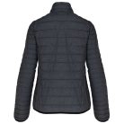 Női bélelt meleg és ultrakönnyű kabát , Kariban KA6121, Marl Dark Grey-2XL