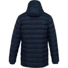 Férfi kapucnis steppelt kabát, Kariban KA6128, Navy-2XL