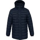 Férfi kapucnis steppelt kabát, Kariban KA6128, Navy-2XL