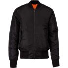 Uniszex kifordítható bomber dzseki, Kariban KA613, Black/Orange-L