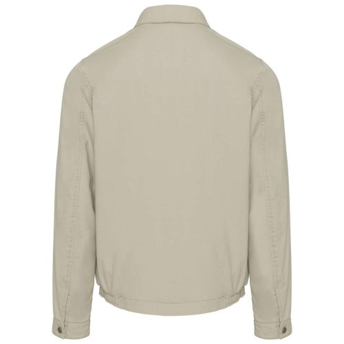 Férfi kockás bélésű dzseki, Kariban KA623, Beige-2XL