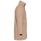 Uniszex kapucnis kabát steppelt béléssel, Kariban KA677, Beige-XS