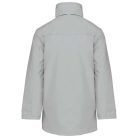 Uniszex kapucnis kabát steppelt béléssel, Kariban KA677, Snow Grey-4XL