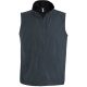 Uniszex mellény akril bevonattal, Kariban KA679, Dark Grey/Black-2XL