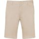 Férfi mosott hatású bermuda, Kariban KA750, Beige-38