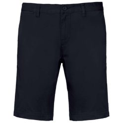 Férfi mosott hatású bermuda, Kariban KA750, Dark Navy-38