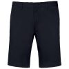 Férfi mosott hatású bermuda, Kariban KA750, Dark Navy-52