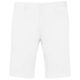 Férfi mosott hatású bermuda, Kariban KA750, White-46