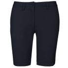 Női mosott hatású bermuda, Kariban KA751, Dark Navy-40