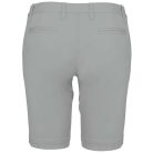 Női mosott hatású bermuda, Kariban KA751, Fine Grey-34