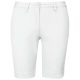 Női mosott hatású bermuda, Kariban KA751, White-38