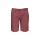 Női használt hatású pamut bermuda, Kariban KA753, Washed Marsala-36