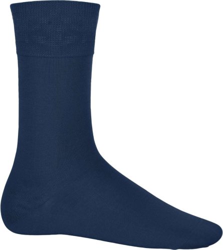 Uniszex mélybordás férfi zokni, Kariban KA813, Navy-39/42