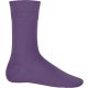 Uniszex mélybordás férfi zokni, Kariban KA813, Purple-39/42