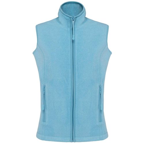 Női MELODIE polár mellény, Kariban KA906, Cloudy Blue Heather-4XL