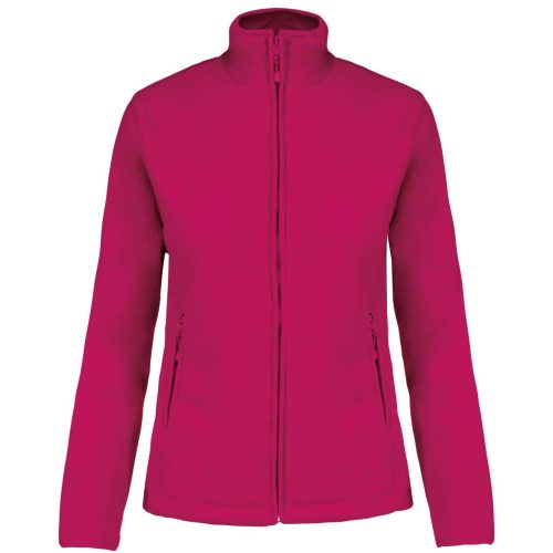 Női MAUREEN cipzáras polár pulóver, Kariban KA907, Fuchsia-4XL