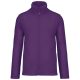 Uniszex FALCO cipzáras mikropolár pulóver, Kariban KA911, Purple-2XL