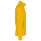 Uniszex FALCO cipzáras mikropolár pulóver, Kariban KA911, Yellow-2XL