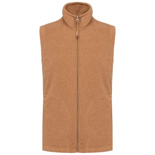 Férfi LUCA  polár mellény, Kariban KA913, Camel Heather-2XL